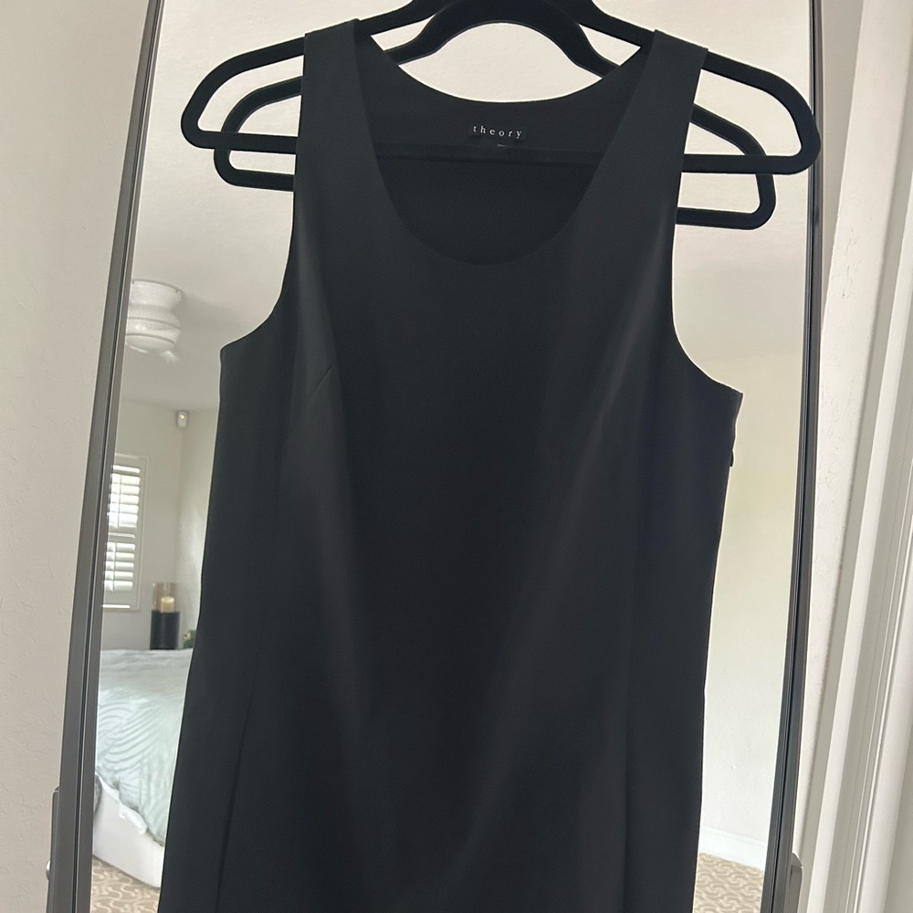 Theory Black Sheath Mini Dress (Great Little Black Summer Dress)!!